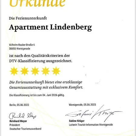 Lindenberg Apartment Wernigerode